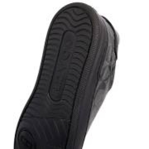 Coach Black Signature Pattern Sneakers - Picture 5 of 8